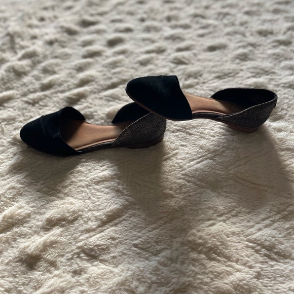 Toms - Jutti Dorsay Flats In Black - Picture 5 of 6